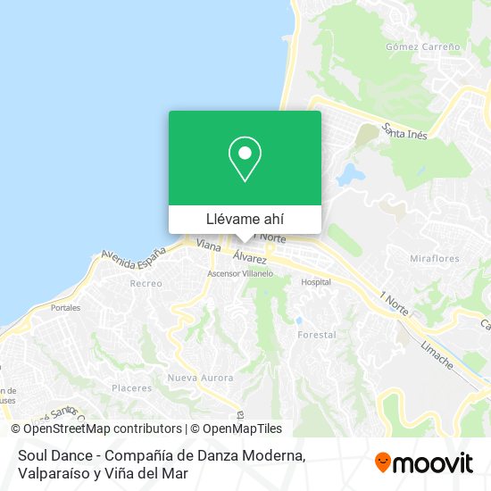 Mapa de Soul Dance - Compañía de Danza Moderna