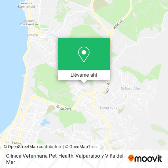 Mapa de Clínica Veterinaria Pet-Health