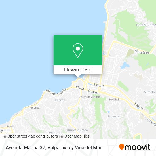 Mapa de Avenida Marina 37