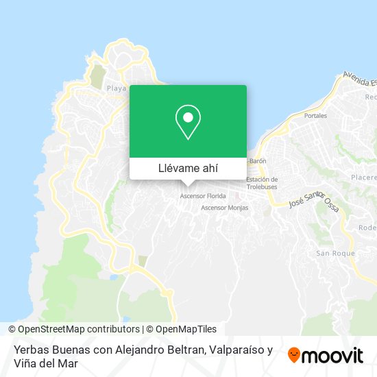 Mapa de Yerbas Buenas con Alejandro Beltran