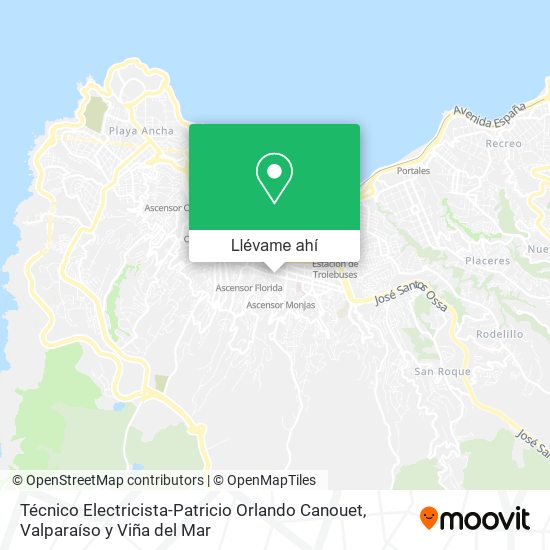 Mapa de Técnico Electricista-Patricio Orlando Canouet