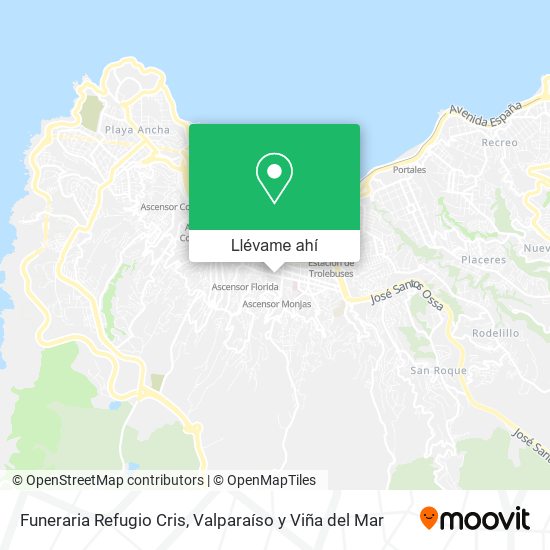 Mapa de Funeraria Refugio Cris