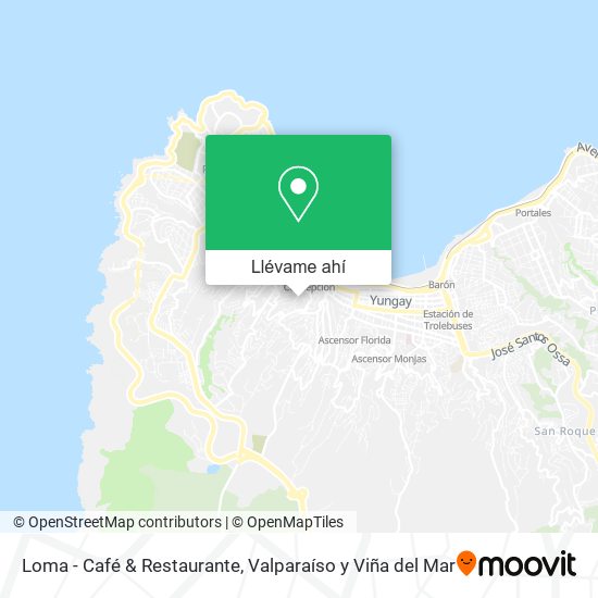 Mapa de Loma - Café & Restaurante