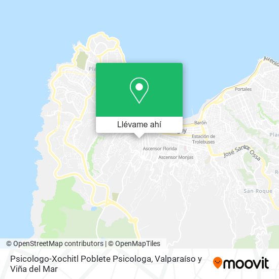 Mapa de Psicologo-Xochitl Poblete Psicologa