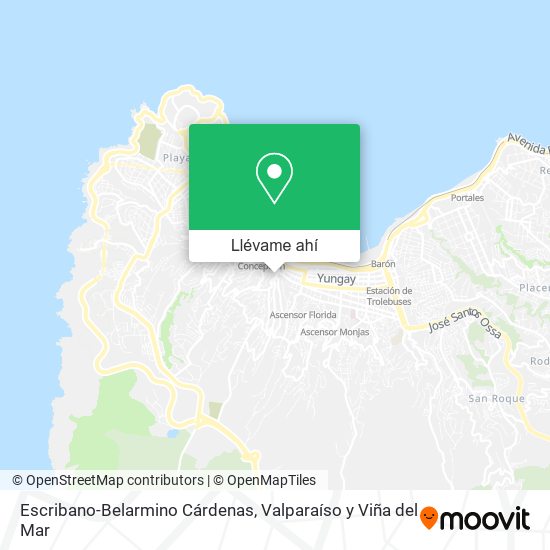 Mapa de Escribano-Belarmino Cárdenas