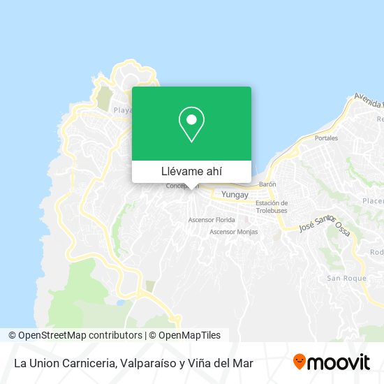 Mapa de La Union Carniceria