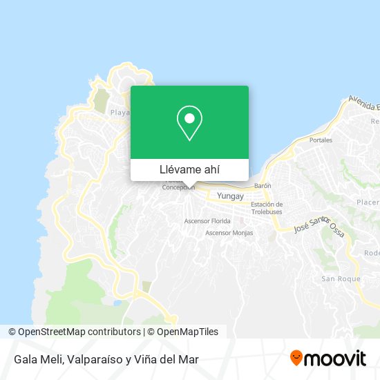 Mapa de Gala Meli