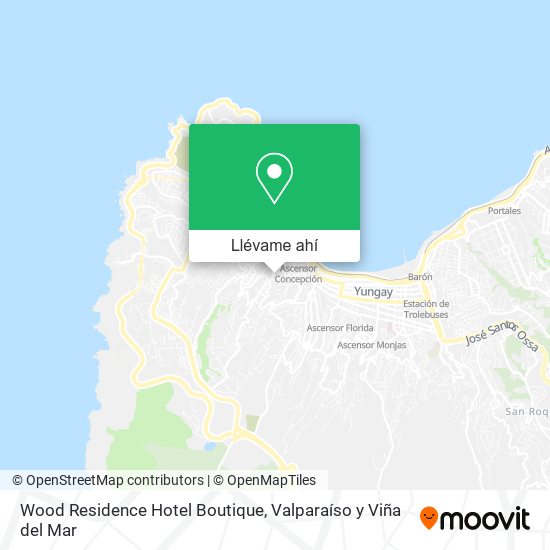 Mapa de Wood Residence Hotel Boutique