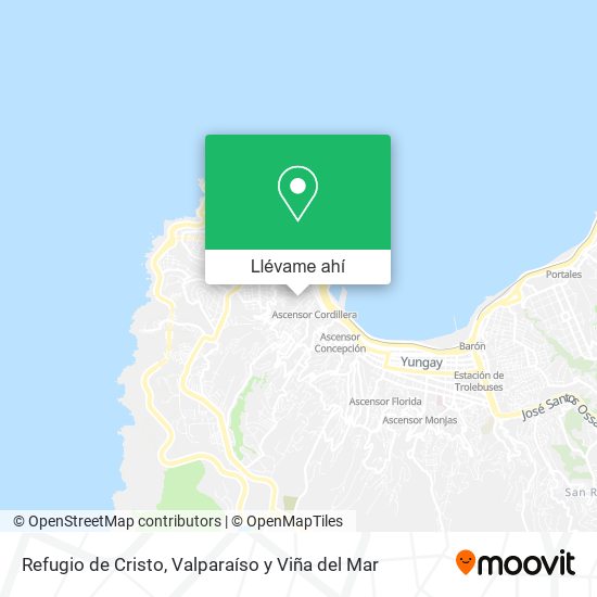 Mapa de Refugio de Cristo