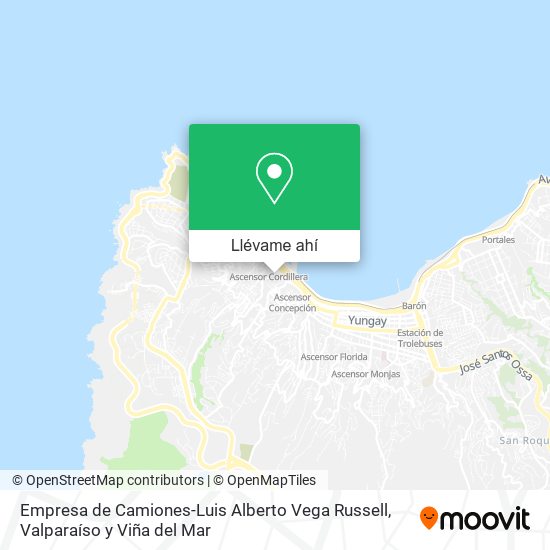 Mapa de Empresa de Camiones-Luis Alberto Vega Russell