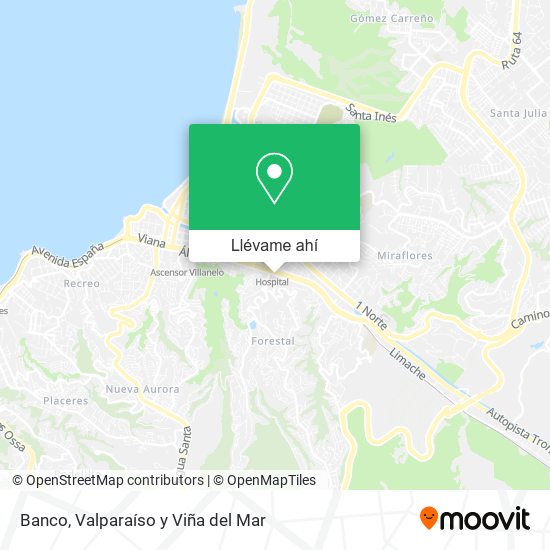 Mapa de Banco