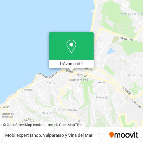 Mapa de Mobilexpert Ishop