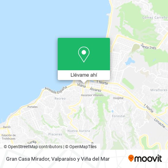 Mapa de Gran Casa Mirador