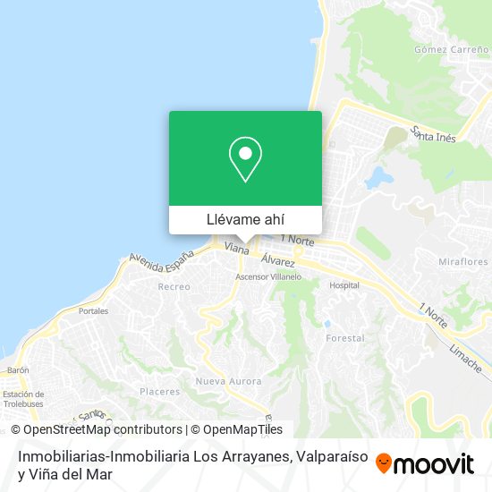 Mapa de Inmobiliarias-Inmobiliaria Los Arrayanes