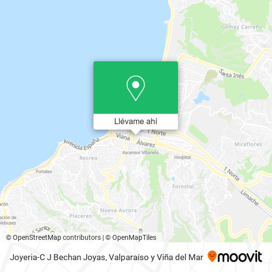 Mapa de Joyeria-C J Bechan Joyas