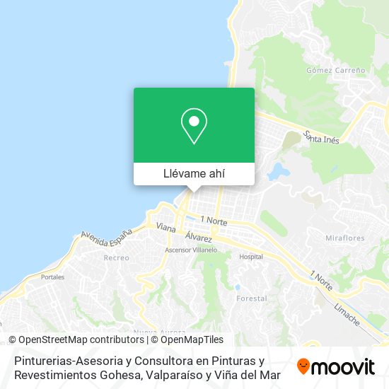 Mapa de Pinturerias-Asesoria y Consultora en Pinturas y Revestimientos Gohesa