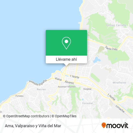 Mapa de Ama