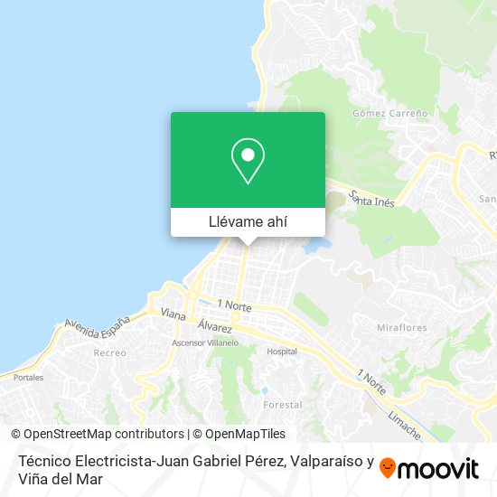 Mapa de Técnico Electricista-Juan Gabriel Pérez
