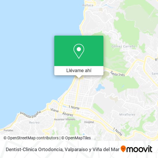 Mapa de Dentist-Clinica Ortodoncia