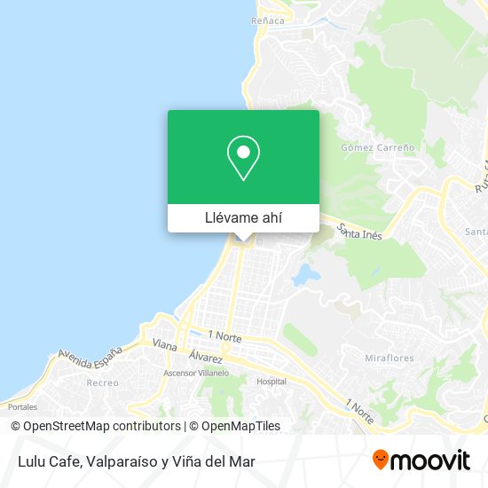 Mapa de Lulu Cafe