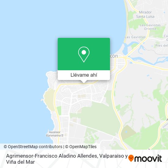 Mapa de Agrimensor-Francisco Aladino Allendes