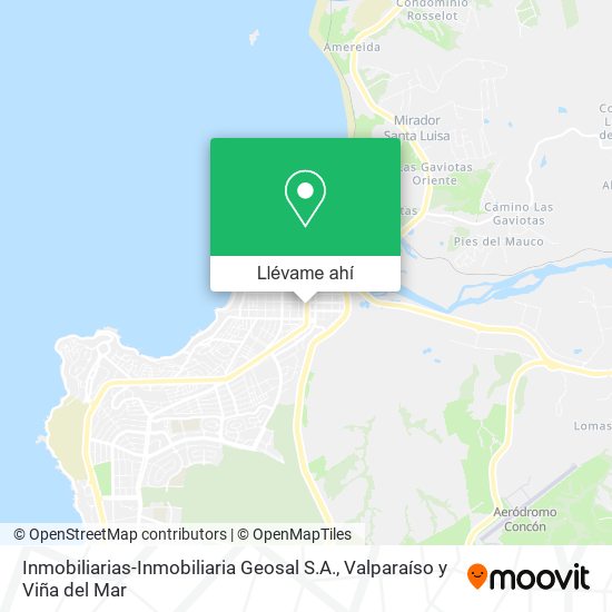 Mapa de Inmobiliarias-Inmobiliaria Geosal S.A.