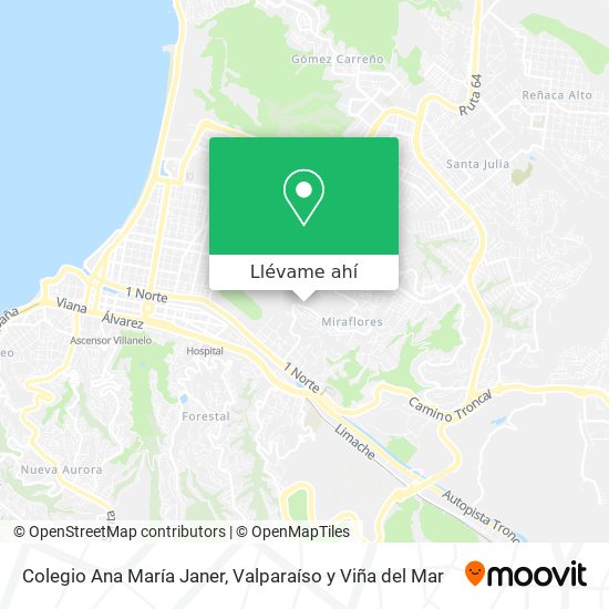 Mapa de Colegio Ana María Janer