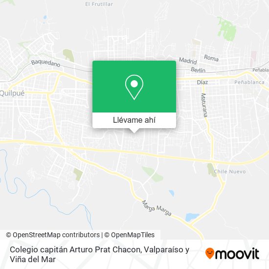 Mapa de Colegio capitán Arturo Prat Chacon