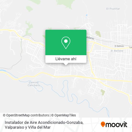 Mapa de Instalador de Aire Acondicionado-Gonzaba