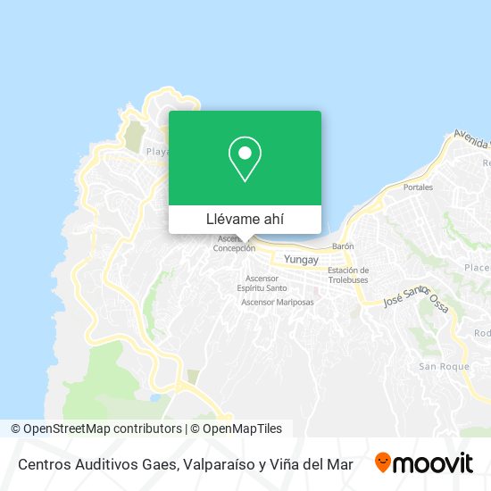 Mapa de Centros Auditivos Gaes