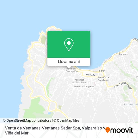 Mapa de Venta de Ventanas-Ventanas Sadar Spa