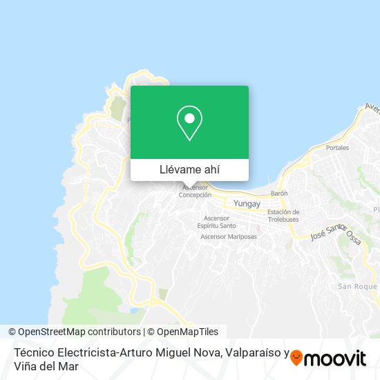 Mapa de Técnico Electricista-Arturo Miguel Nova