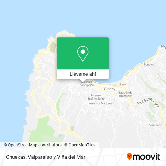 Mapa de Chuekas