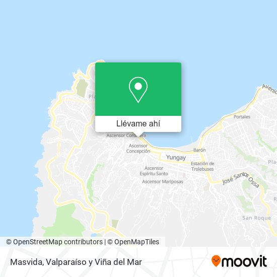 Mapa de Masvida