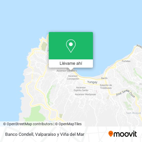 Mapa de Banco Condell