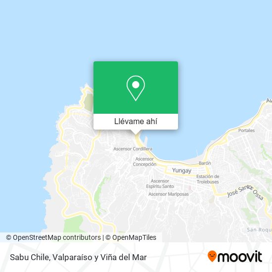 Mapa de Sabu Chile