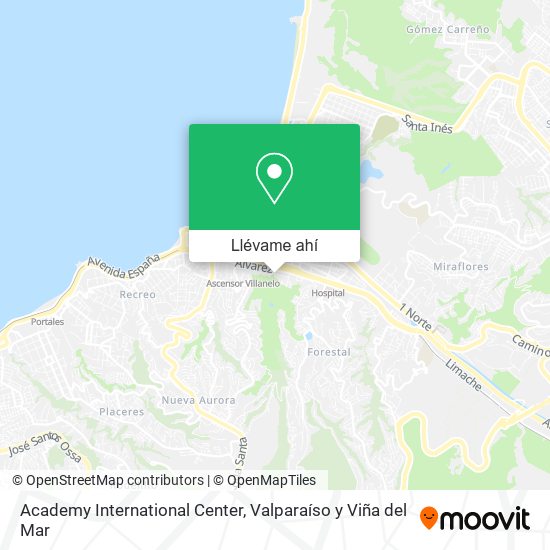 Mapa de Academy International Center