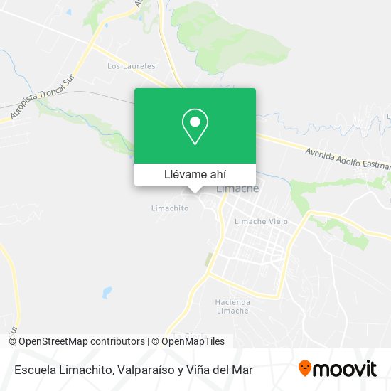 Mapa de Escuela Limachito