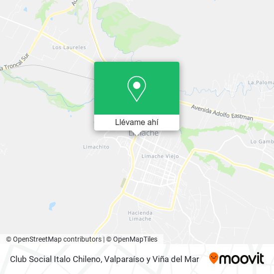 Mapa de Club Social Italo Chileno