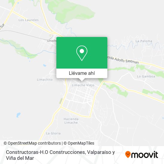 Mapa de Constructoras-H.O Construcciones