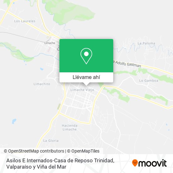 Mapa de Asilos E Internados-Casa de Reposo Trinidad