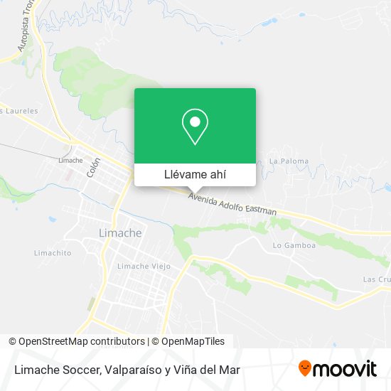 Mapa de Limache Soccer