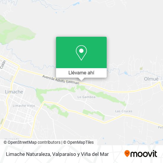 Mapa de Limache Naturaleza