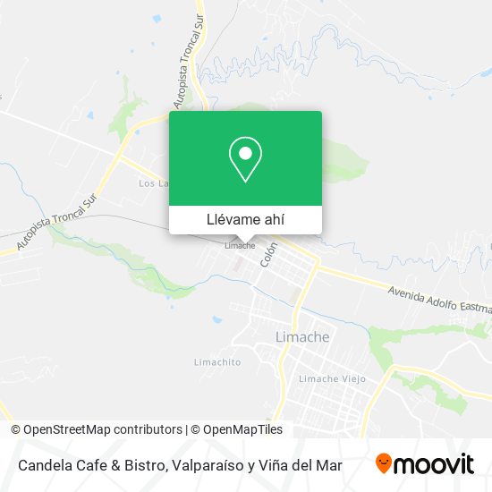 Mapa de Candela Cafe & Bistro