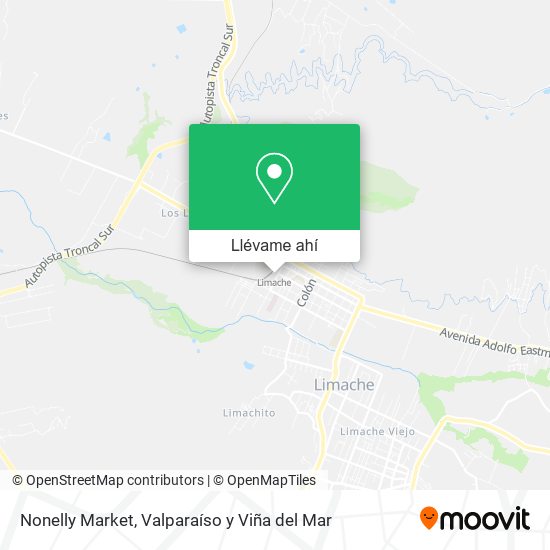 Mapa de Nonelly Market