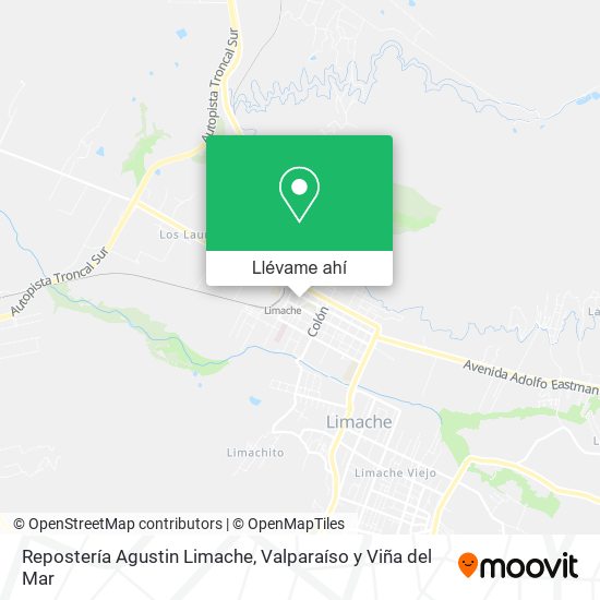 Mapa de Repostería Agustin Limache