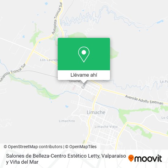 Mapa de Salones de Belleza-Centro Estético Letty