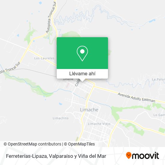 Mapa de Ferreterías-Lipaza