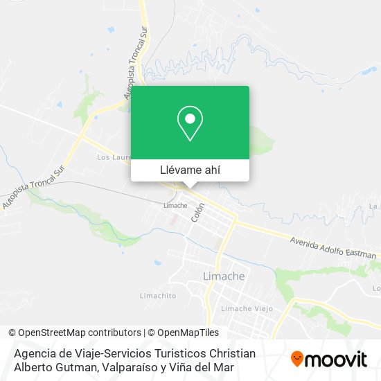 Mapa de Agencia de Viaje-Servicios Turisticos Christian Alberto Gutman