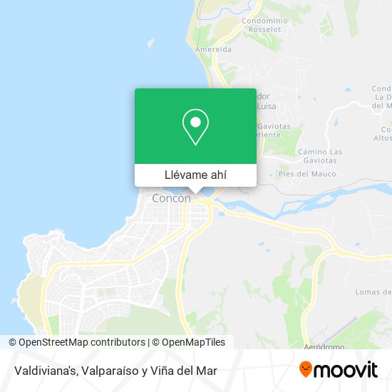 Mapa de Valdiviana's
